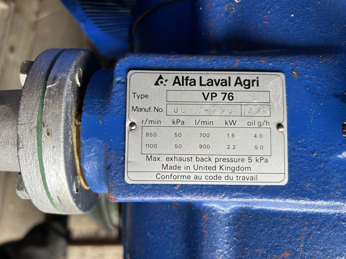 Delaval Alle Maschinen: Vakuumpumpe – Gebraucht aus Schenkon von Noudi91 2
