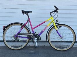 Cilo Country Bike Damenrad lila/gelb guter Zustand