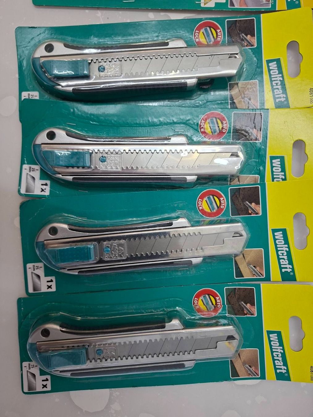 Wolfcraft Tutti gli attrezzi: professionelle Messer – Nuovo e nell'imballaggio originale da Aesch BL venduto da Pendrive 1