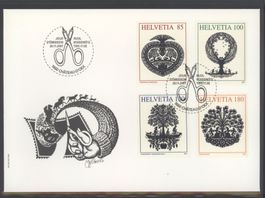 2007, FDC, Sondermarken Scherenschnitte