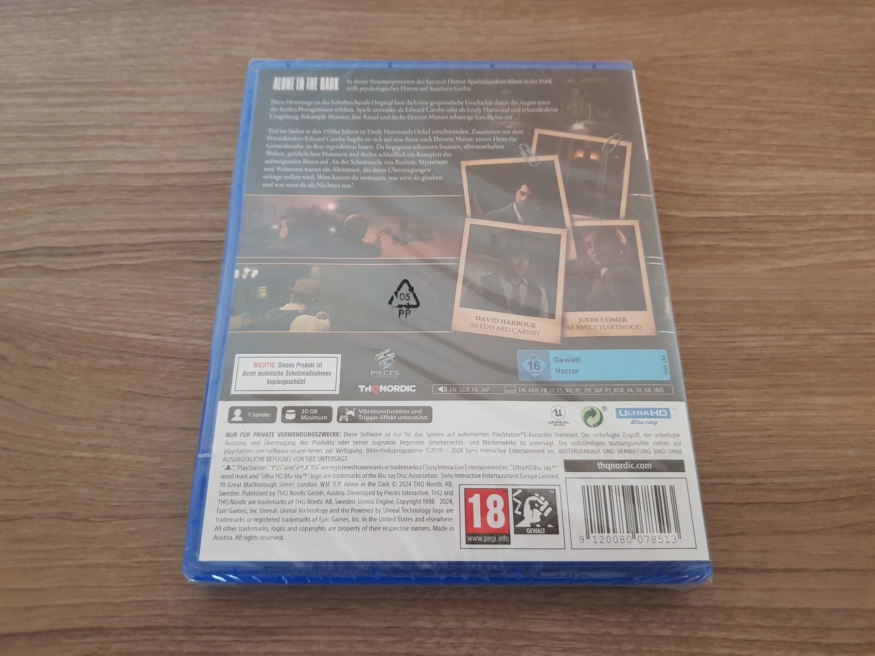 Spiele: Alone in the Dark PS5 - Neu & OVP – Neu und originalverpackt aus Bassersdorf von retrolab 2