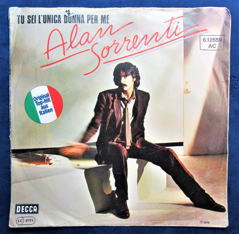 ALAN SORRENTI TU SEI L'UNICA DONNA PERME Kaufen auf Ricardo