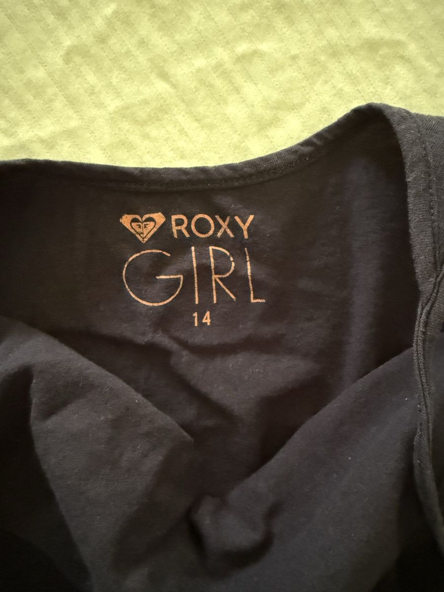 Roxy Camicette, T-shirt & Top: Roxy Top Mädchen Grösse 14 J. dunkelblau – Usato da Rüti ZH venduto da Dauli 3