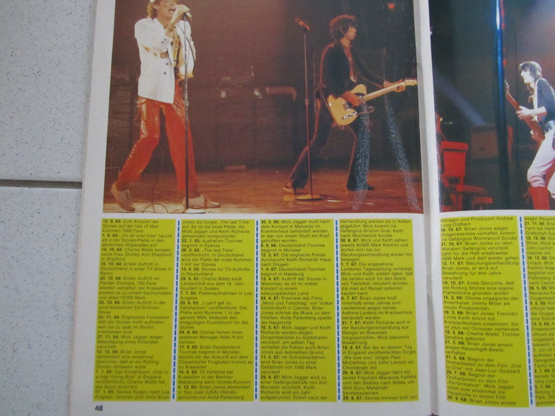 Riviste & Magazine: Rolling Stones, Magazin von ca. 1982 / 1983 – Usato da Weiningen ZH venduto da dietsch57 9