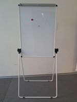Mobiles Flipchart Whiteboard, höhenverstellbar, magnetisch
