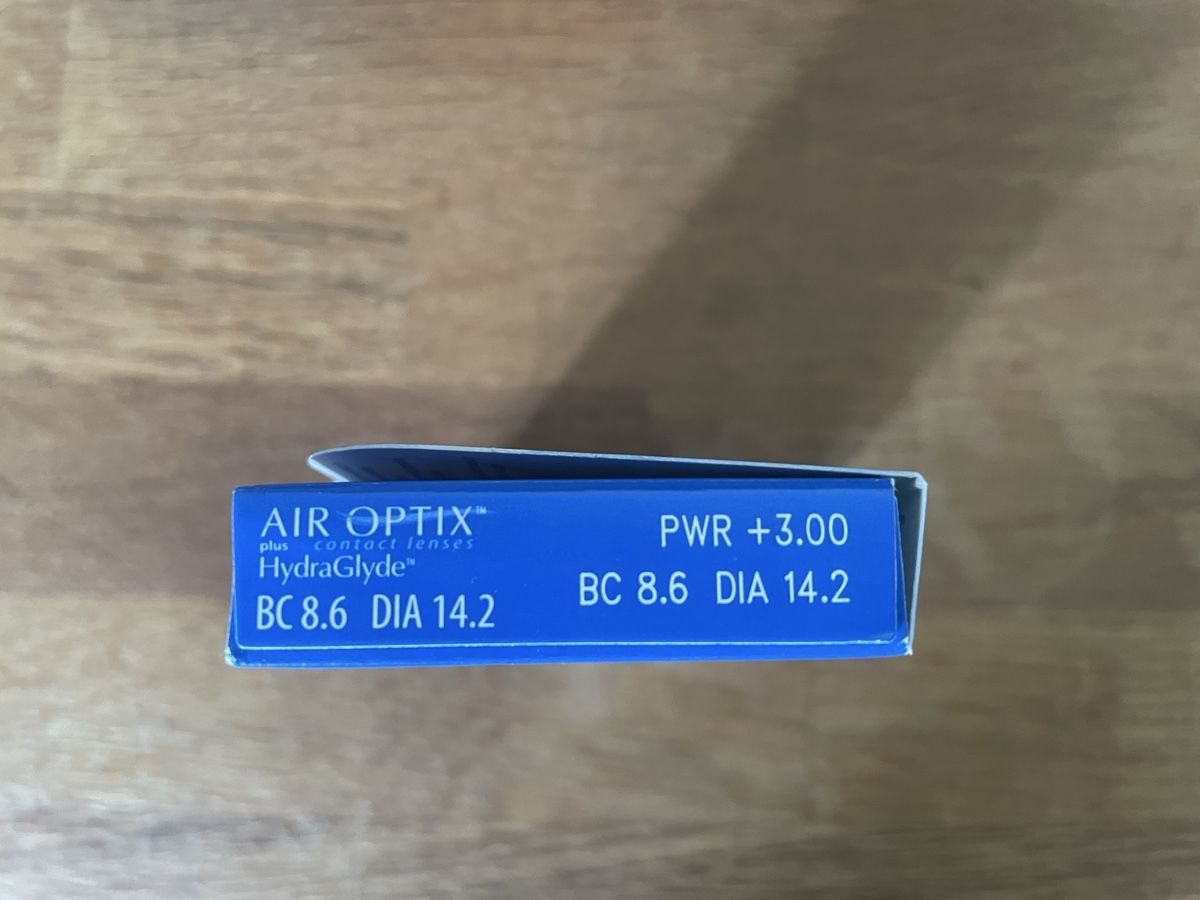 Lenti a contatto: Kontaktlinsen Alcon Air Optix Plus HydraGlyde – Nuovo e nell'imballaggio originale da Wiesendangen venduto da armandinho 1