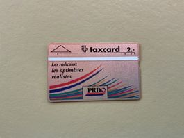 Taxkarte FDP 2.-Fr. Ungelaufen