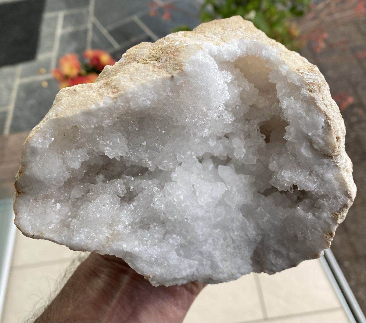 Mineralien & Heilsteine: Top grosse Quarz Geode  – Gebraucht aus Selzach von 321compac