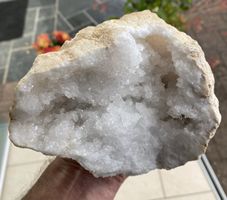 Top grosse Quarz Geode 