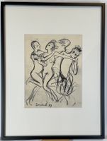 Mario Comensoli, Figurenstudie 1989