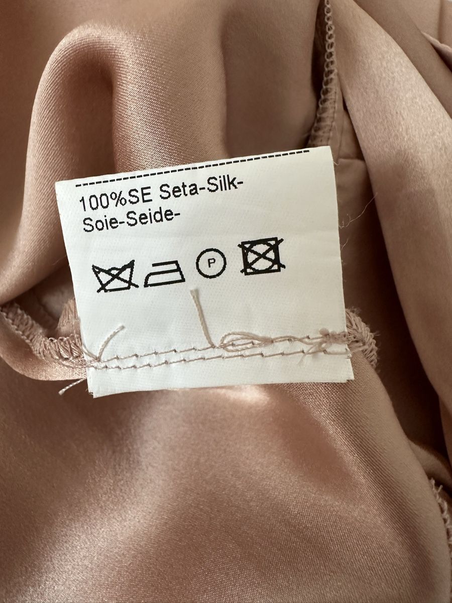 Ermanno Scervino Vestiti: Ermanno Scervino Kleid Beige Seide Grösse 40 – Usato da Zollikon venduto da _M65_ 7