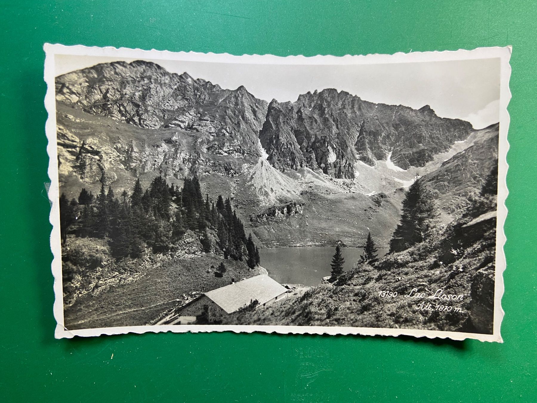 Cartoline postali: Lac Lioson – Usato da Steg VS venduto da _vinci_