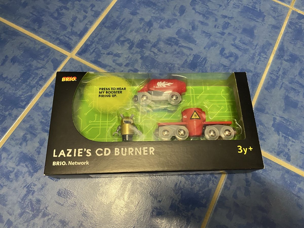 Brio Spielzeuge: BRIO NETWORK - LAZY‘S CD BURNER (release 2006) – Neu (gemäss Beschreibung) aus Meierskappel von Tarmogoyf