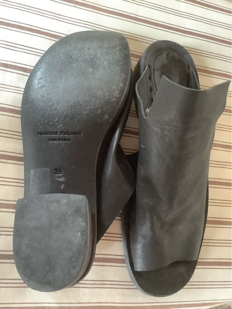 Officine Creative Scarpe da donna: Officine Creative Leder Sandals – Usato da Zug venduto da natiak01 2