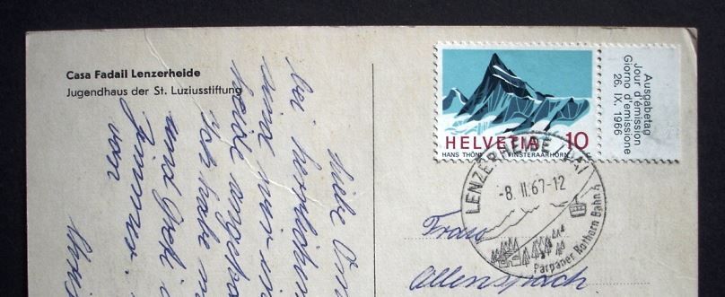 Cartes postales: LENZERHEIDE Casa Fadail – D'occasion à Jona par philajona 1