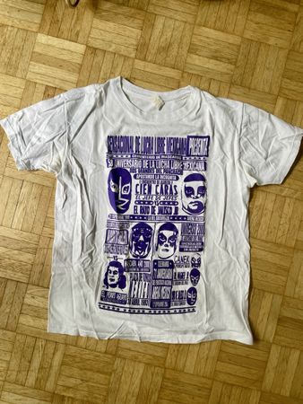 Mexikanisches Lucha Libre T-Shirt, Gr. M-L