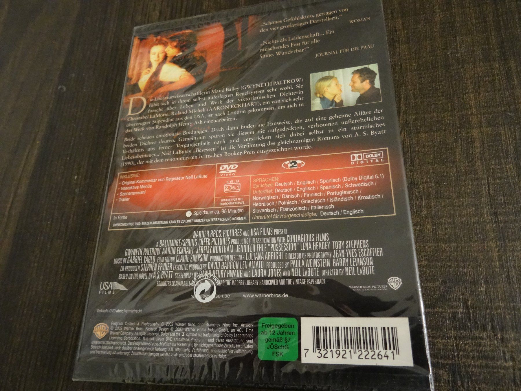 Tutti i DVDs: Besessen DVD NEUWARE – Nuovo e nell'imballaggio originale da Olten venduto da Disc-Verkauf 1