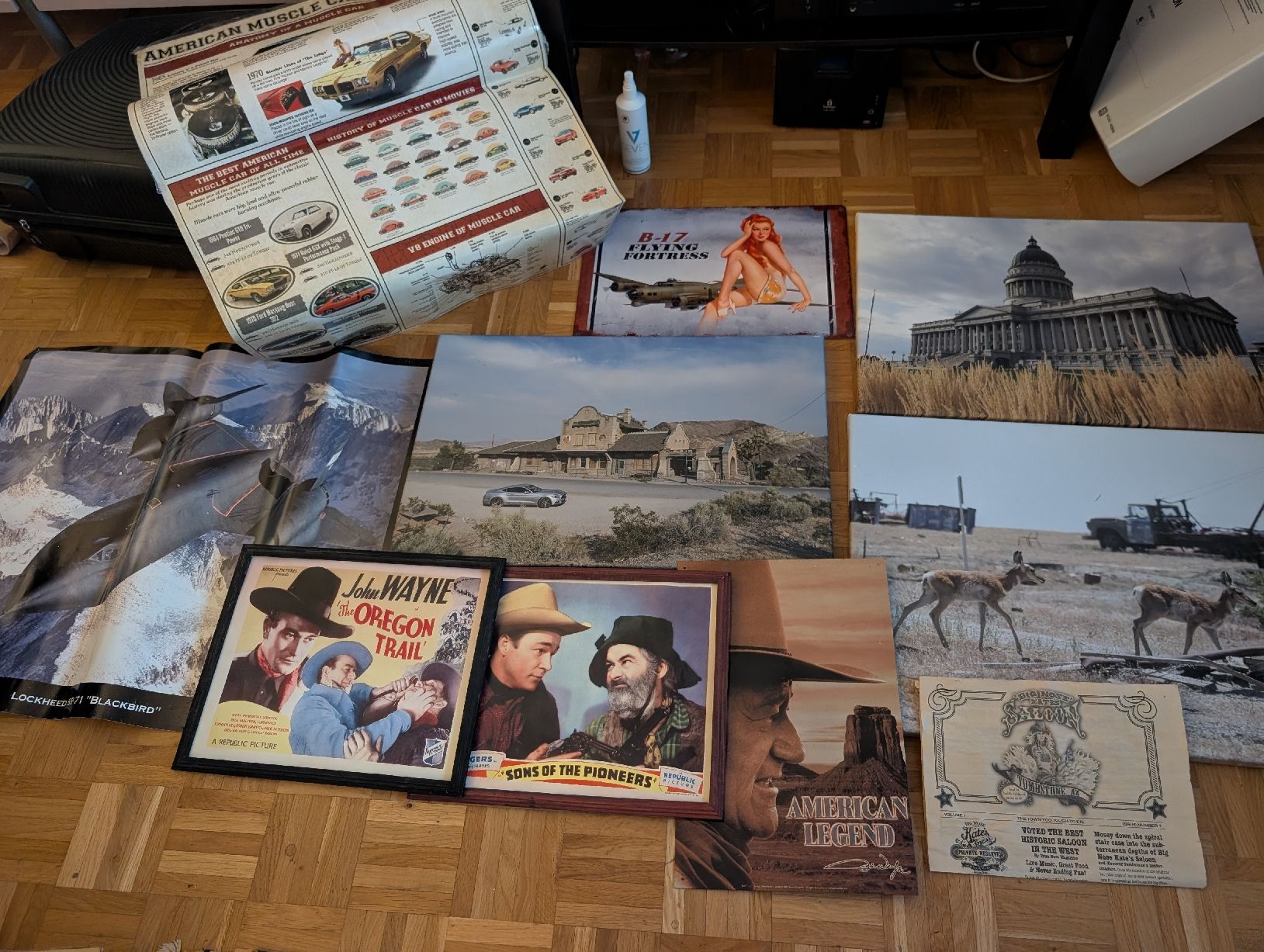 Posters & Illustrations: Bilder + Poster USA – D'occasion à Roggwil BE par MA-4900 2