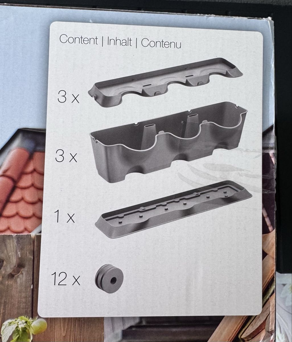 Auflagenboxen: Gardena Vertical Basic Balkonbeplanzung guter Zustand – Neu (gemäss Beschreibung) aus Rüfenacht BE von Sodeli03 7