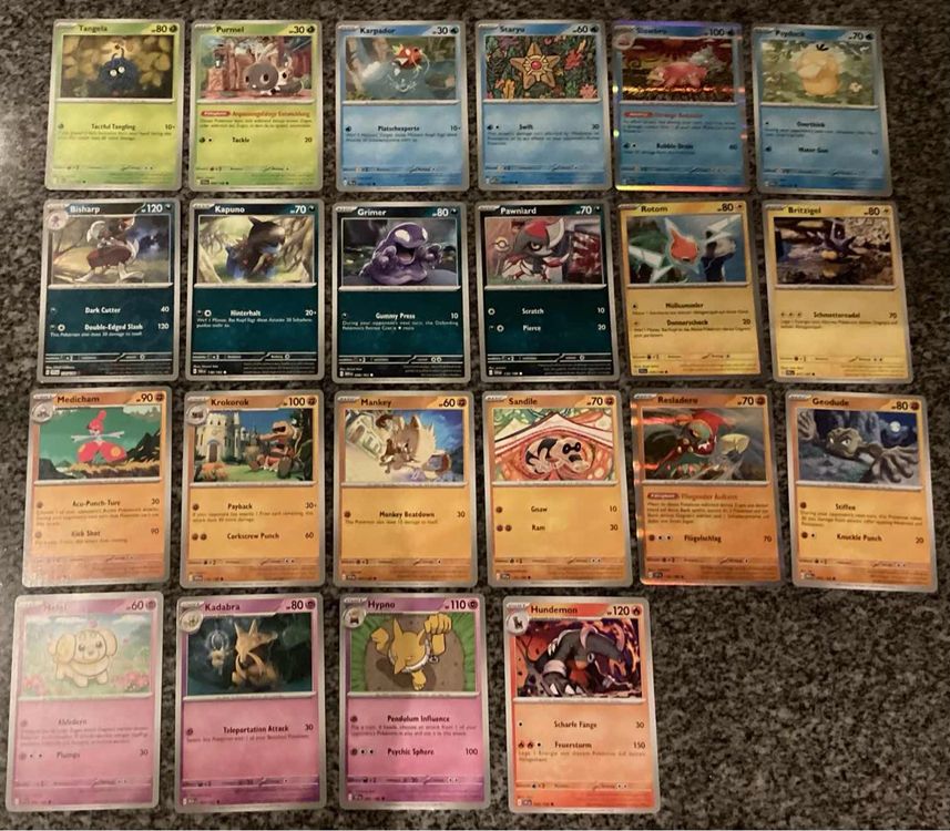 Pokémon Cartes à collectionner: 22 Pokémon Karten – Neuf (Voir description) à Brittnau par Butterfly1515