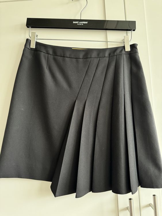 Theory Jupe Plissée Haidin en Laine Noire ref.878965 - Joli Closet