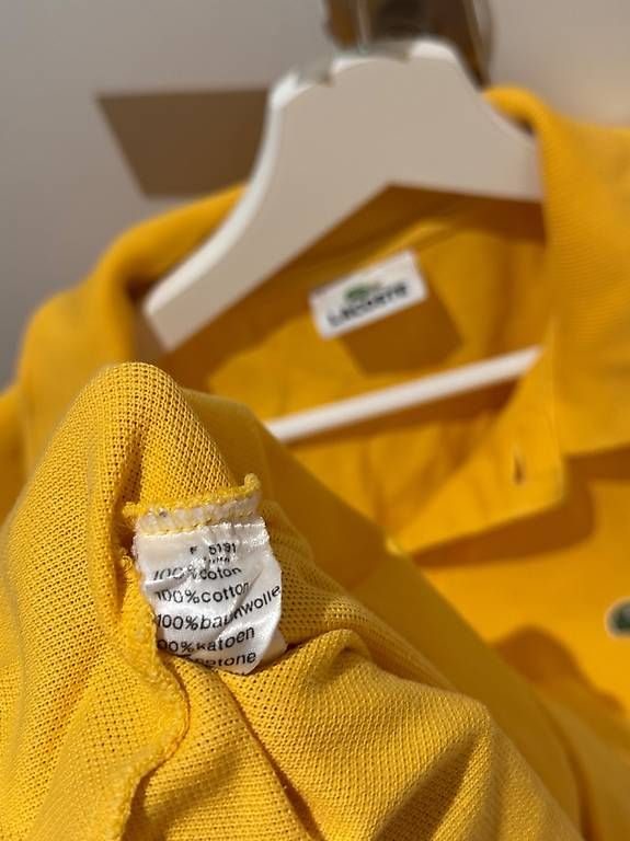Lacoste Magliette Polo: Lacoste Orange Polo Shirt - Size 4 - Size L – Usato da Schübelbach venduto da Rahnmont 3