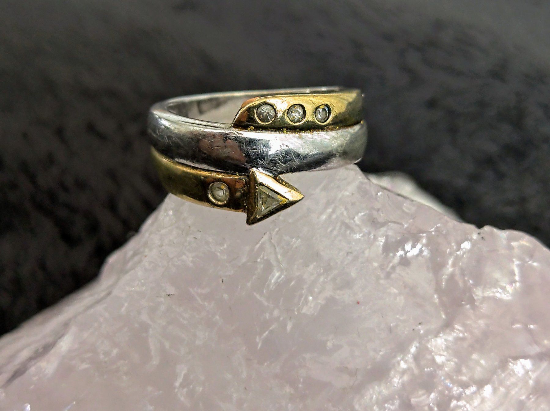 Anelli: Ring Silber 925 vergoldet – Usato da Istighofen venduto da Ringparadies