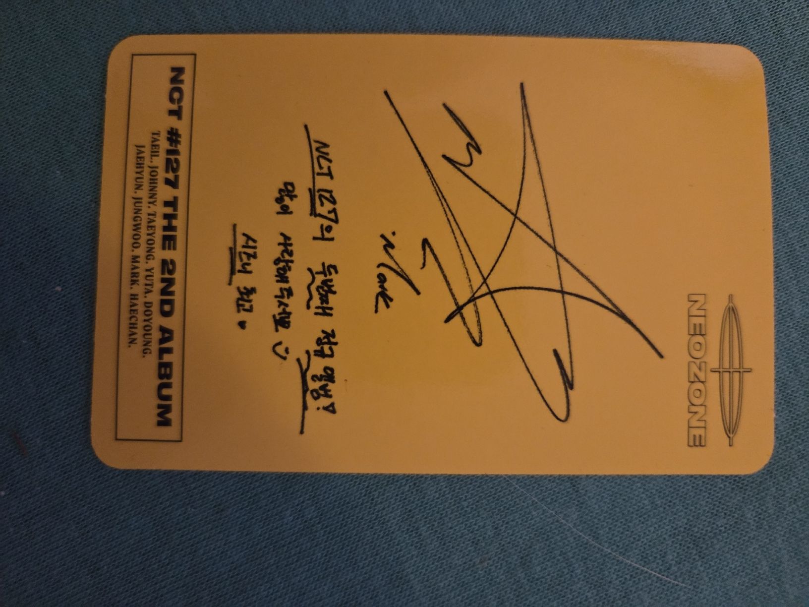 Carte collezionabili: NCT 127 Neozone Photocard – Nuovo (secondo la descrizione) da Hünibach venduto da JamieElio 1