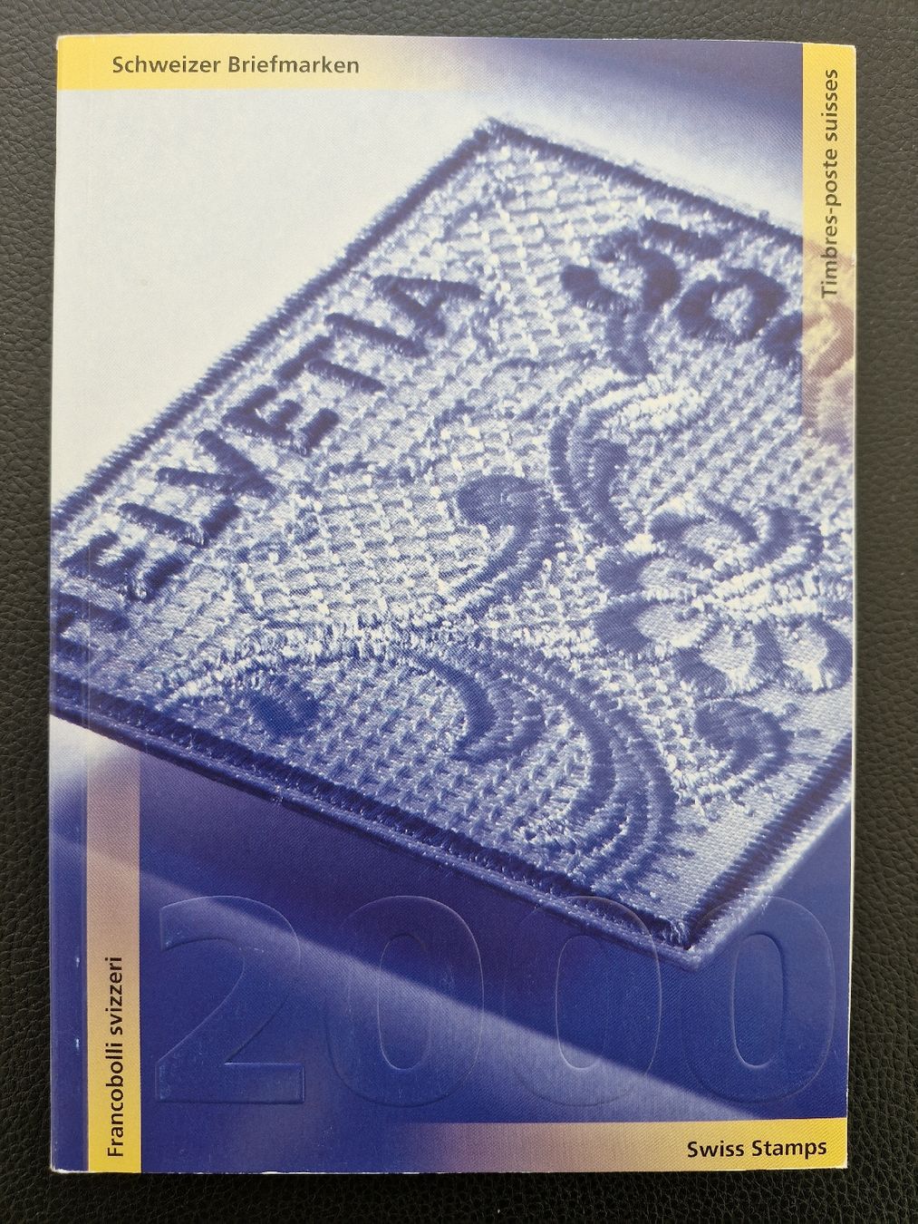 Tutti i francobolli: Schweizer Briefmarken Jahres Buch 2000 , postfrisch – Nuovo (secondo la descrizione) da Frauenfeld venduto da Kasico
