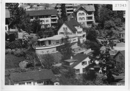 Flugaufnahme Meggen Schönblickstrasse