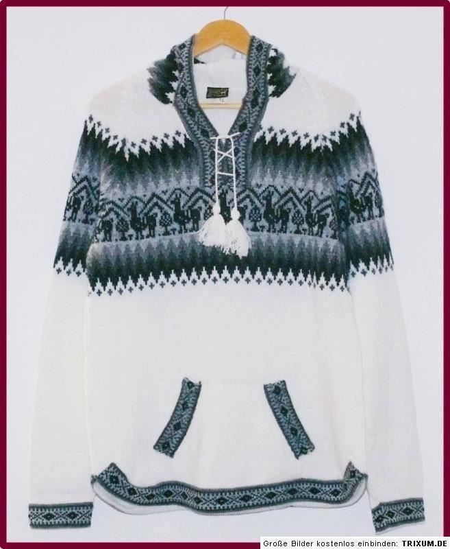 Maglioni & Felpe: wunderschöner Alpaka Pullover Gr. S, M, L, NEU!!! – Nuovo (secondo la descrizione) da Lima- Peru venduto da Alpaka-Haus 7