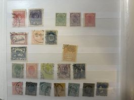 () 22 timbres anciens Europe Centrale & Balkans