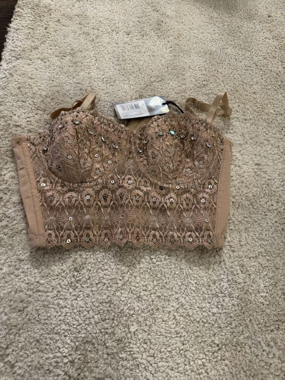 Orecchini Kendra Scott Lola Mini Cerchio Placcati Oro Nuovi Con Etichette