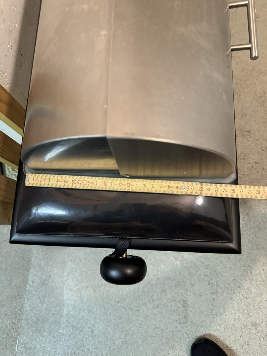 Contenitori & Simili: Brotkasten / Brotbox Glasgestell und Edelstahlabdeckung – Usato da Dübendorf venduto da sha_fx85 3