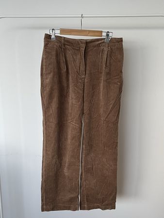 Pantalon Cyrillus velours beige T 40 neuf avec étiquette