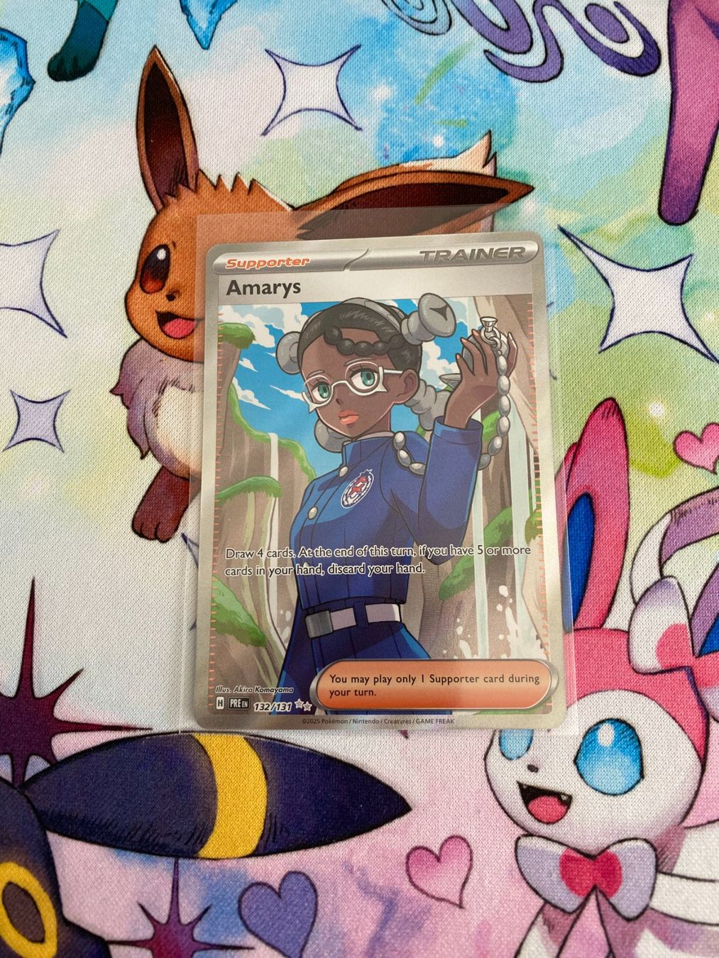 Pokémon Carte collezionabili: Pokémon Amarys Trainerin 132/131 – Usato da Grindelwald venduto da TSG-G-Town
