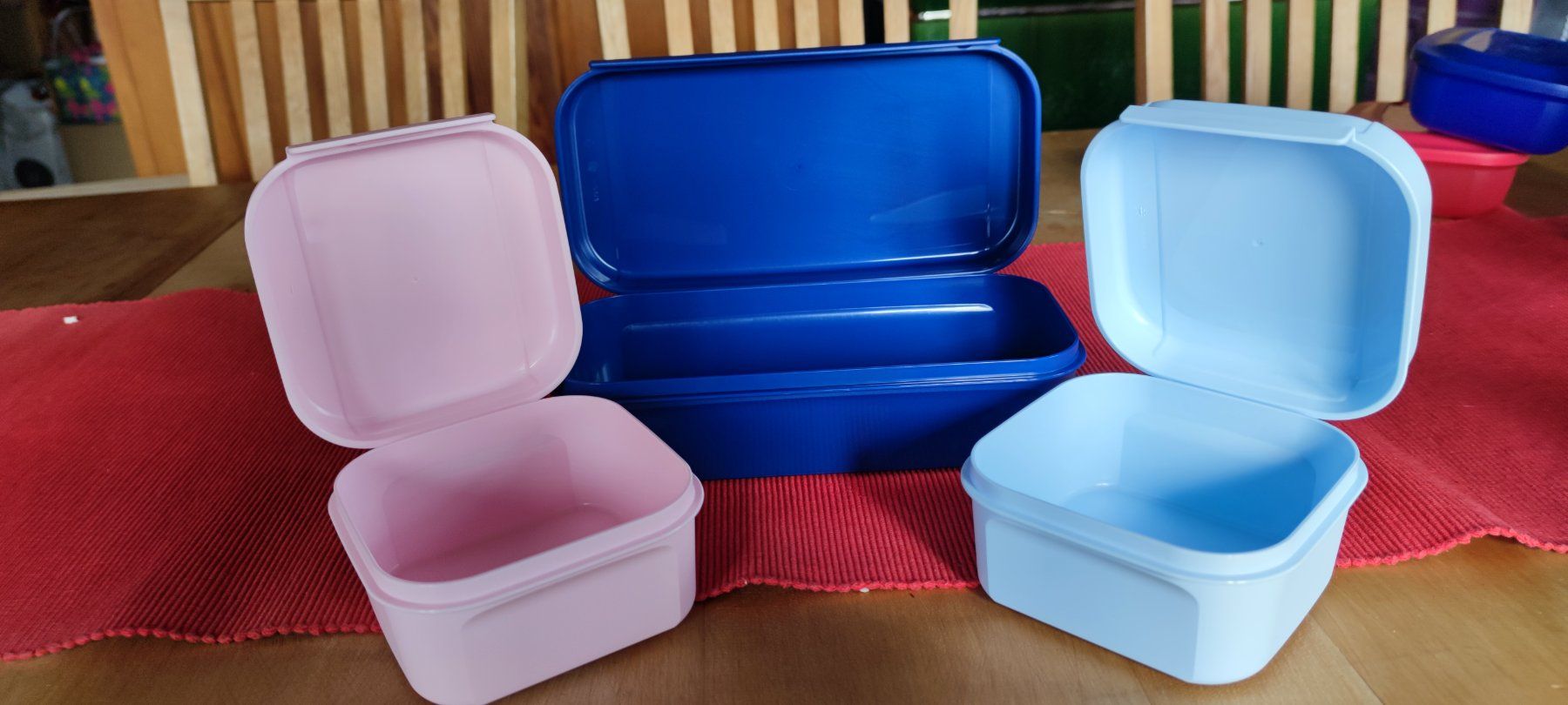 Tupperware Contenitori & Simili: Tupper Signatur Set (3) – Nuovo e nell'imballaggio originale da Schweizersholz venduto da fuchs06 1