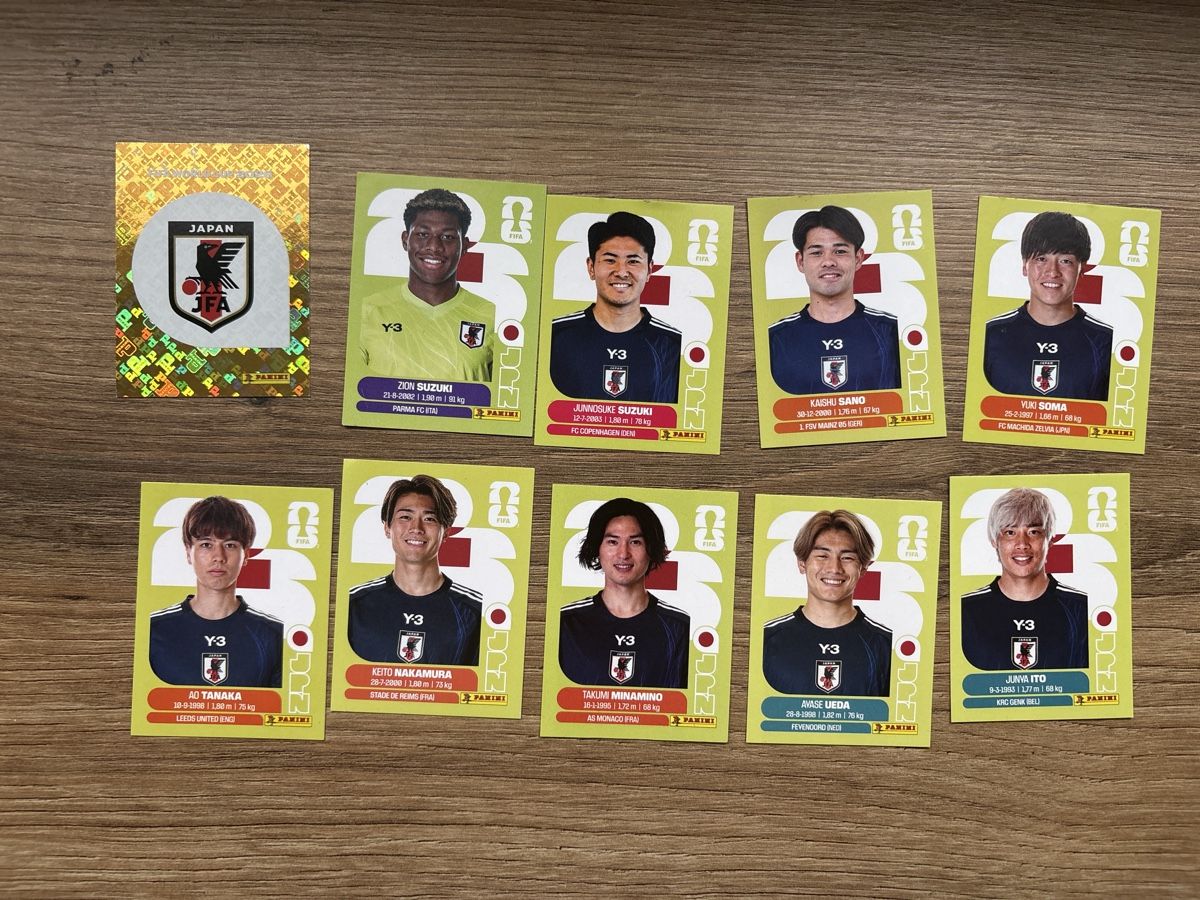 Panini Carte collezionabili: Panini WM 2026 Stickers Japan – Nuovo (secondo la descrizione) da Menznau venduto da Hetfield85