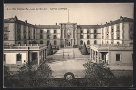 Genève, Hopital Cantonal, Entrée centr