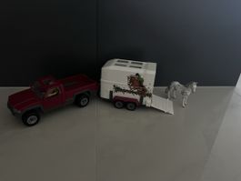 Schleich Wagen mit Anhänger 