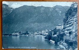 Brunnen - von der Axenstrasse 1918