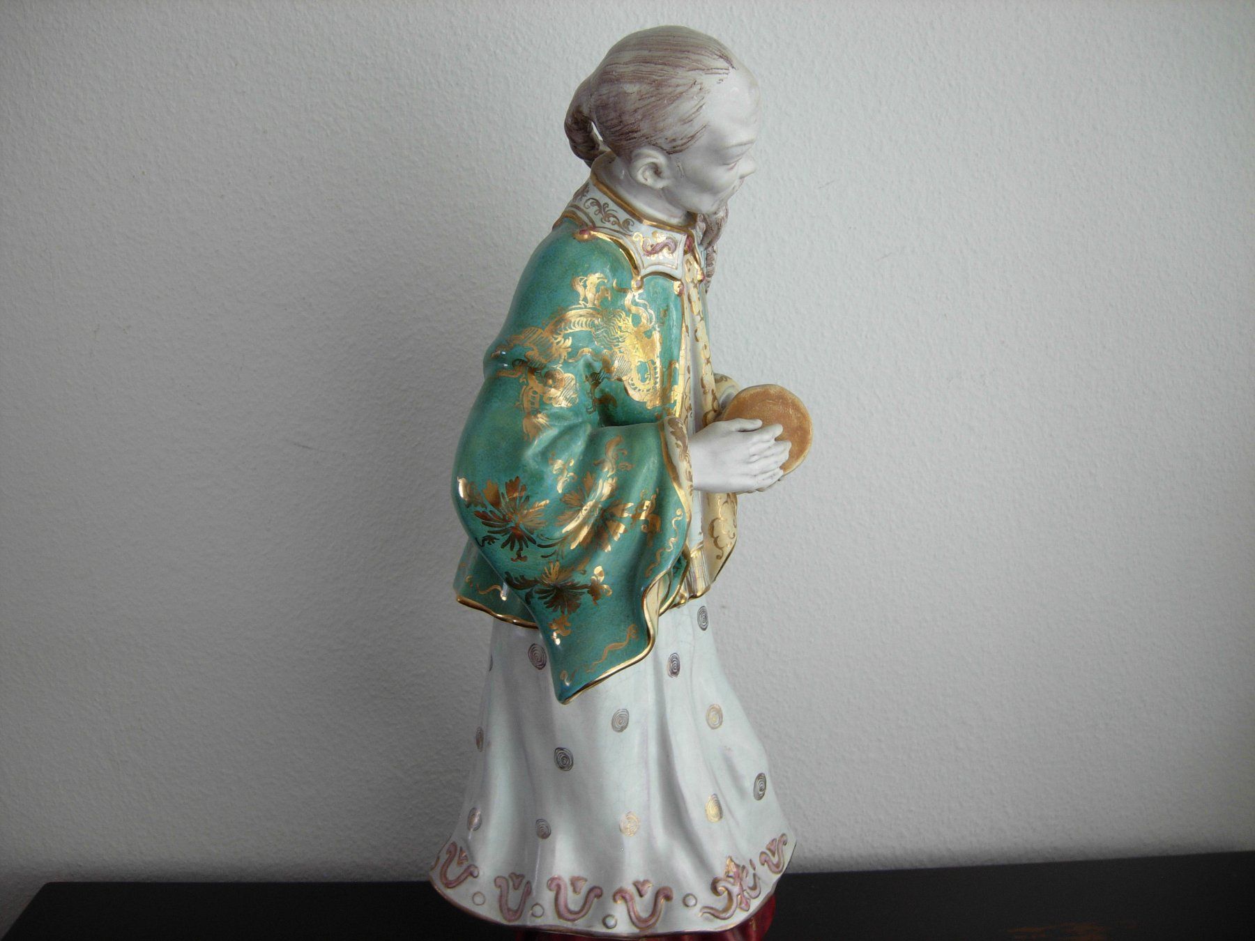 Skulpturen & Statuen: E.Pattarino-Chinese mit Trommel – Gebraucht aus Luzern von Lucernauno 4