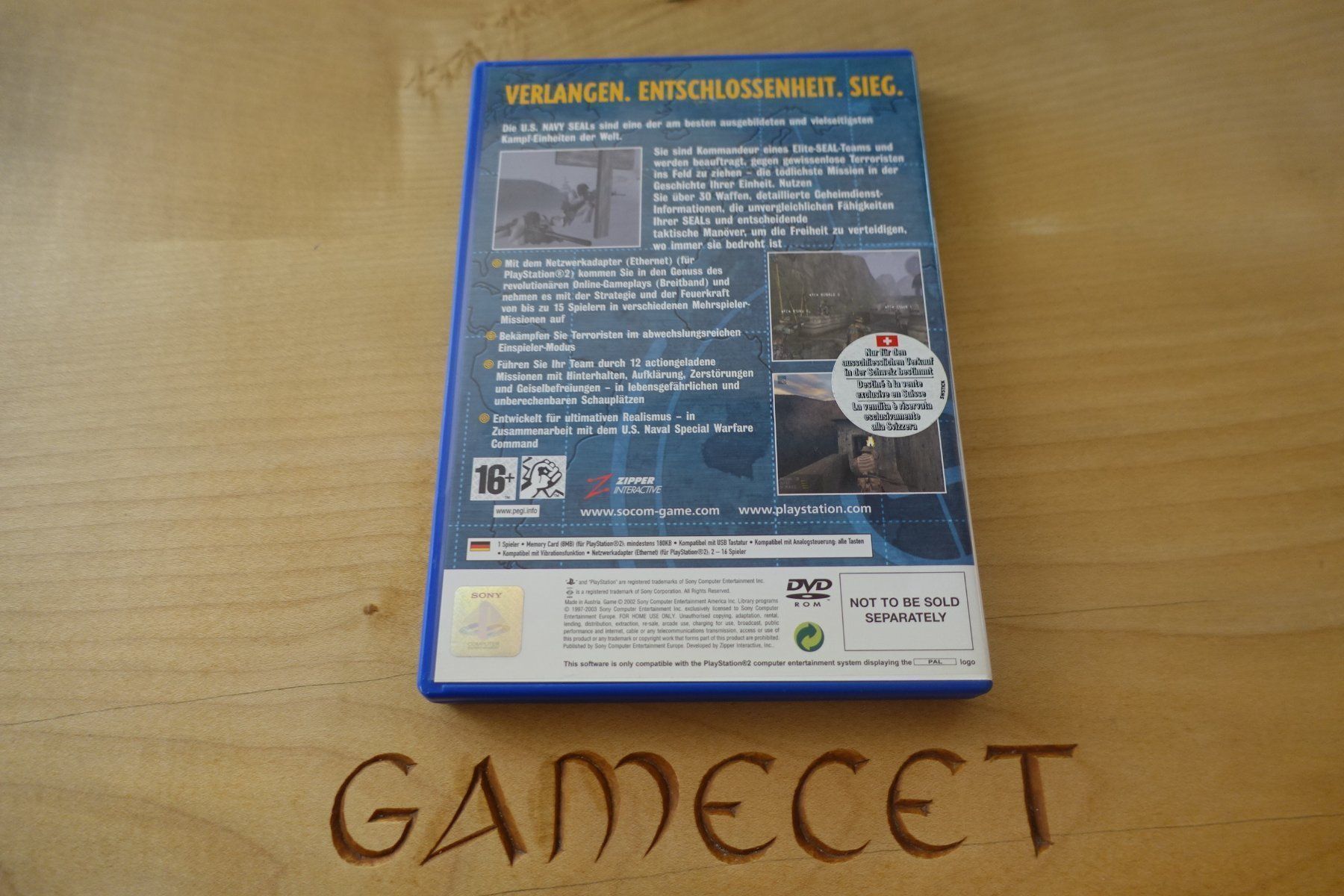 Sony Giochi: SOCOM: U.S. Navy SEALs – Usato da Steinach venduto da Gamecet 2