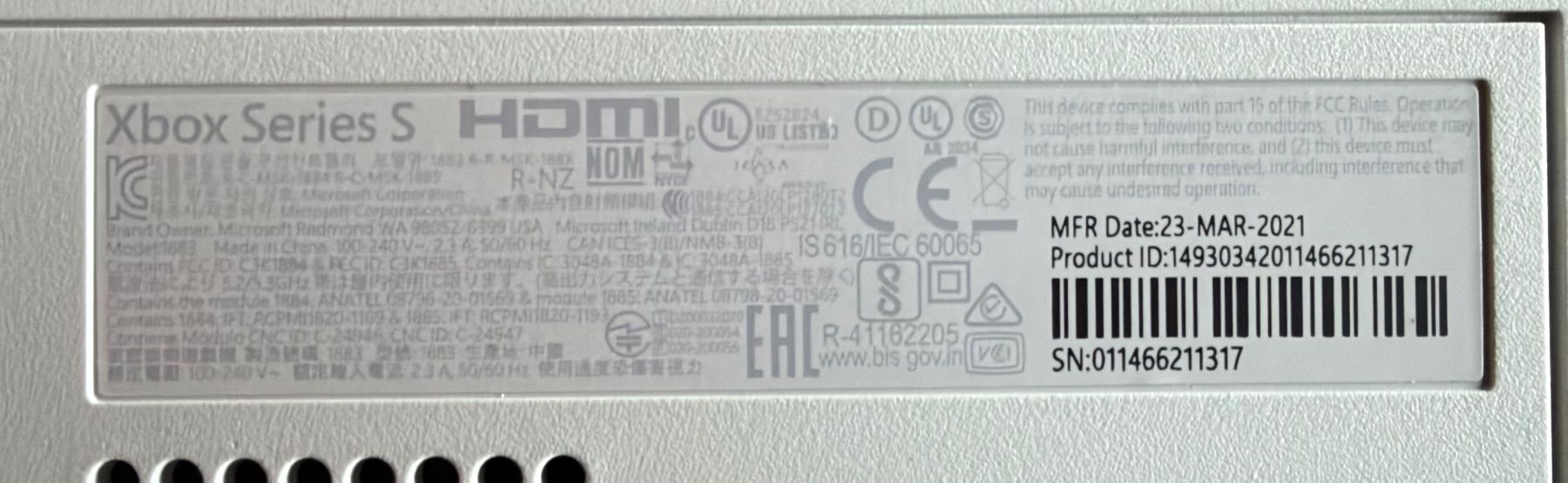 Microsoft Console: Xbox Series S inkl. Controller – Usato da Oberriet SG venduto da Schimoni83 1
