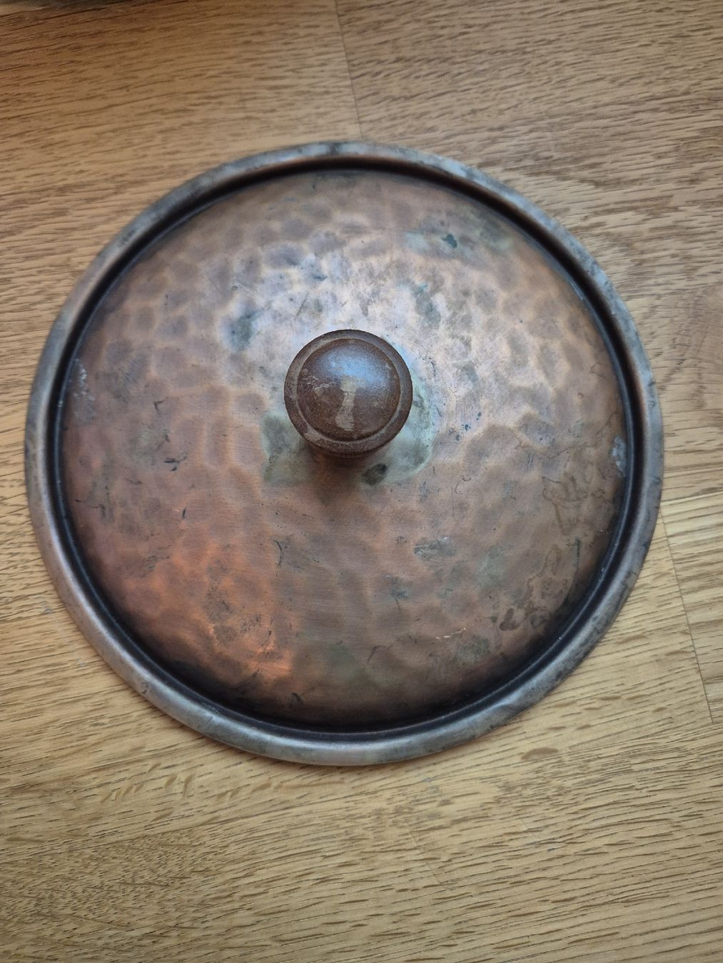 Töpfe: Kupfer Topf mit Deckel und Holzgriffen 17cm – Gebraucht aus Trogen von same4you 1
