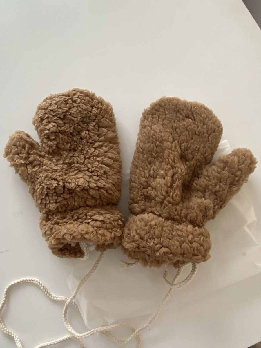 Handschuhe & Handstulpen: Handschuhe Fäustlinge neu braun – Neu und originalverpackt aus Brugg AG von Honeybee6 1