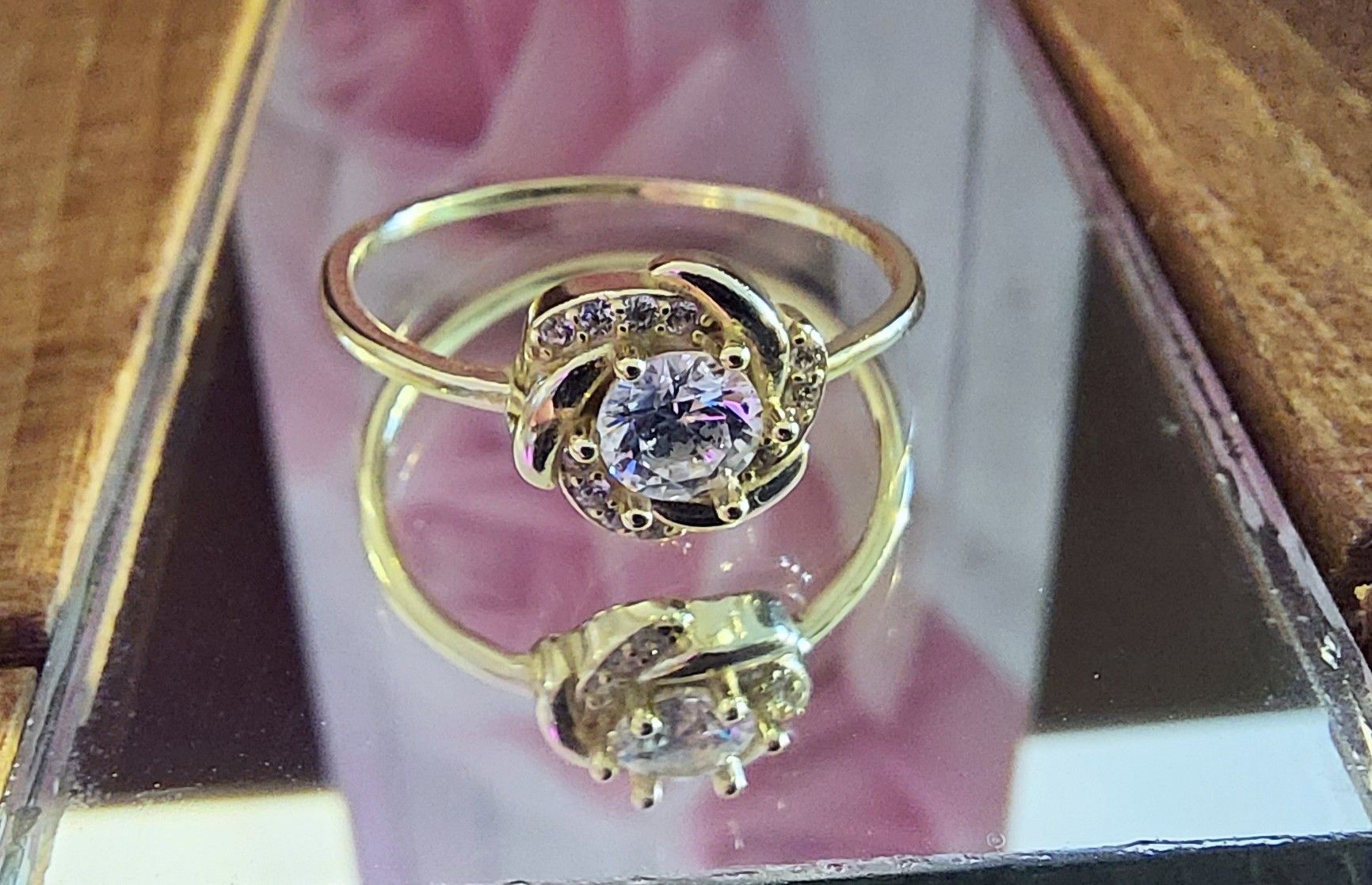 Ringe: Ring 14k vergoldet 925 Silber – Neu (gemäss Beschreibung) aus Ettenhausen TG von CH2300