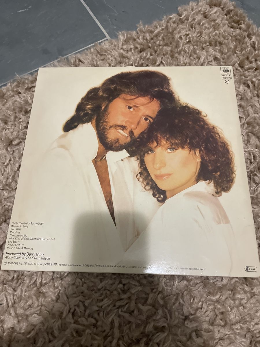 Dischi in vinile: Streisand Guilty Schallplatte Vinyl LP – Usato da Unterkulm venduto da AnoliOccasion 2