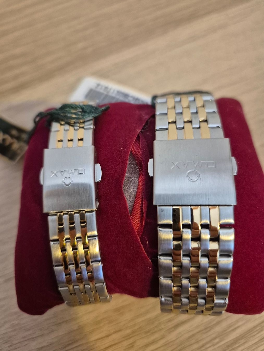 Orologi: OMAX Partneruhrenset bicolor / blau – Nuovo e nell'imballaggio originale da Zürich venduto da zah_967f 3
