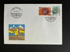 CH Ersttag -  Werbestempel Sugiez (M533)